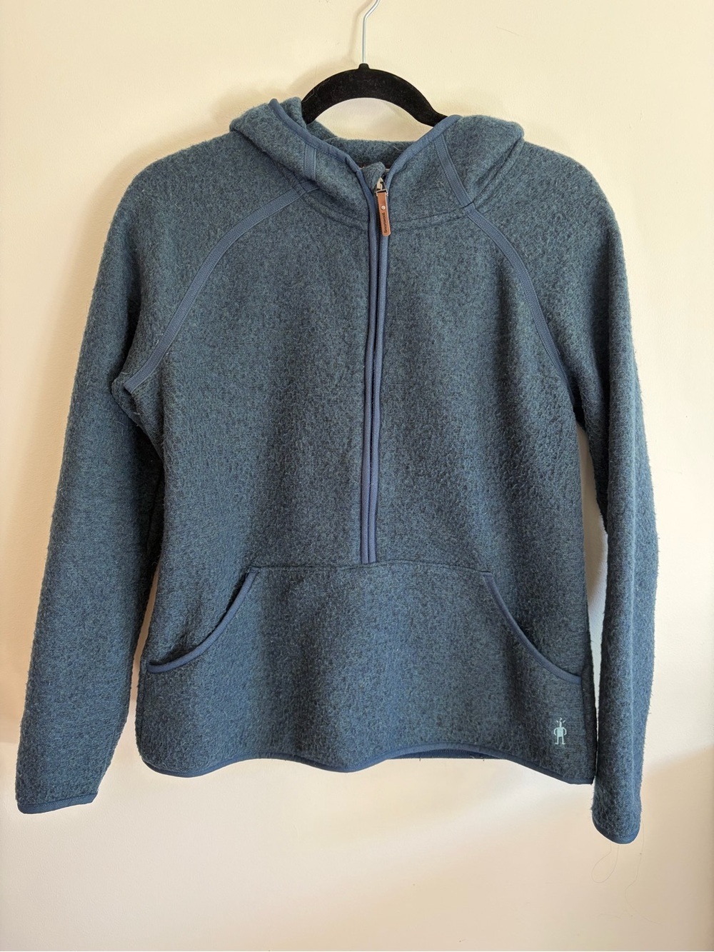 SMARTWOOL- women’s size medium Hudson Trail Fleece Anorak.